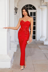 Lady in red